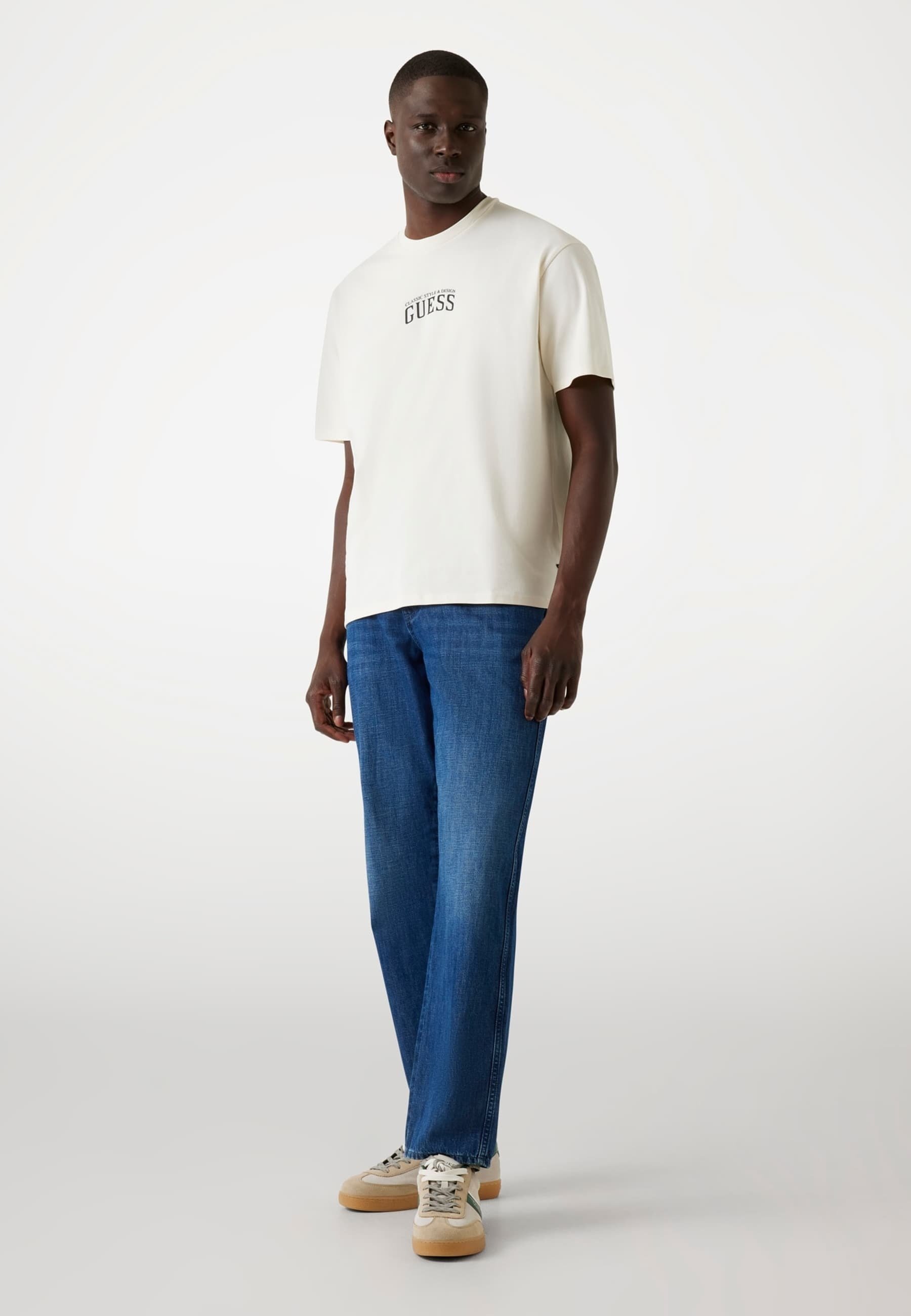Guess Print T-shirt - veelkleurig beige
