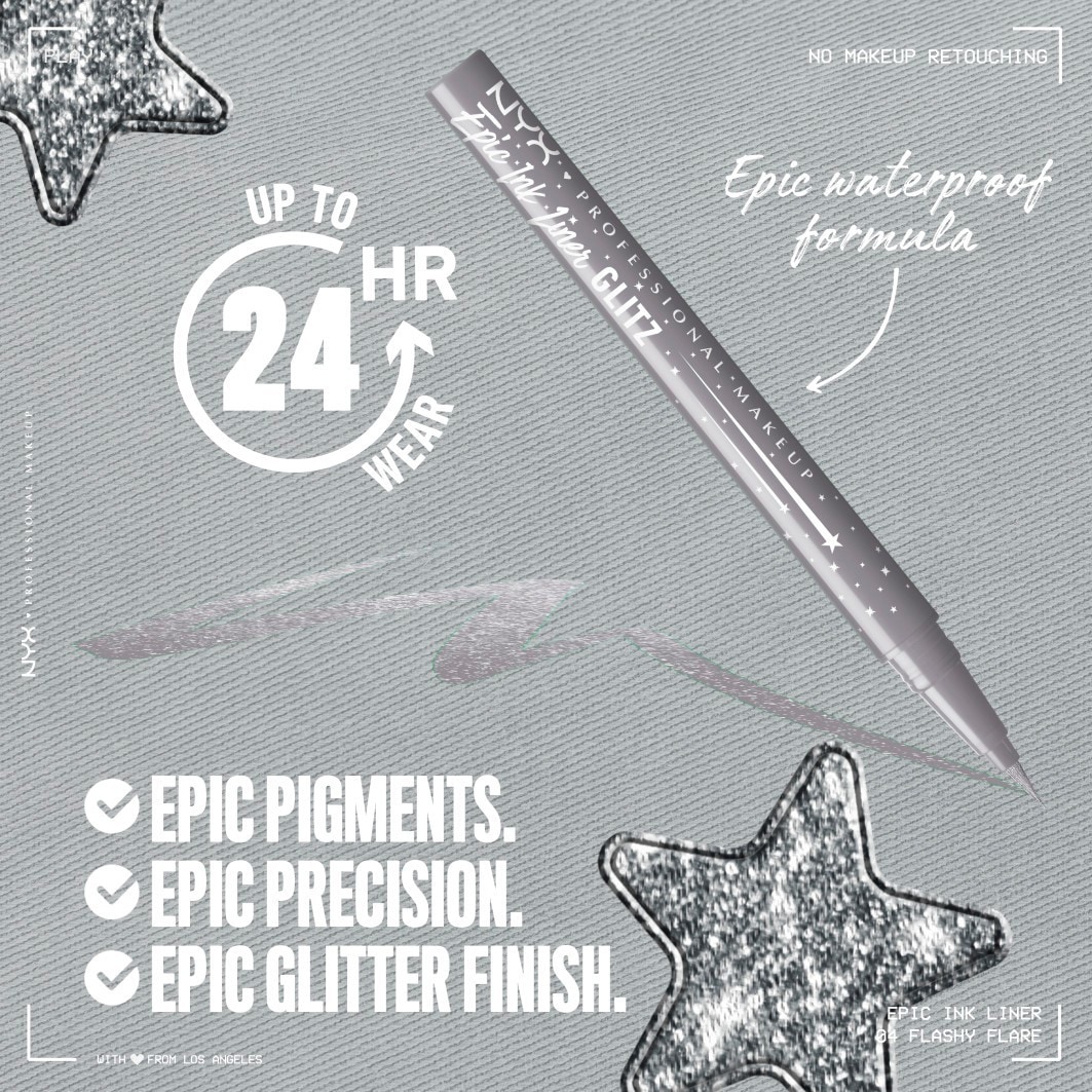 NYX Professional Makeup Eyeliner Epic Ink Liner - 1 ml