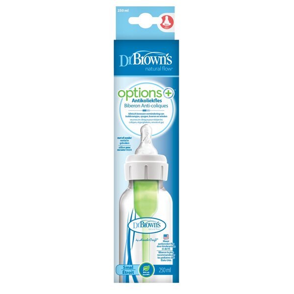 Dr. Brown's Options+ protikoliektozne fleke z majhnimi palčkami<br>250 ml