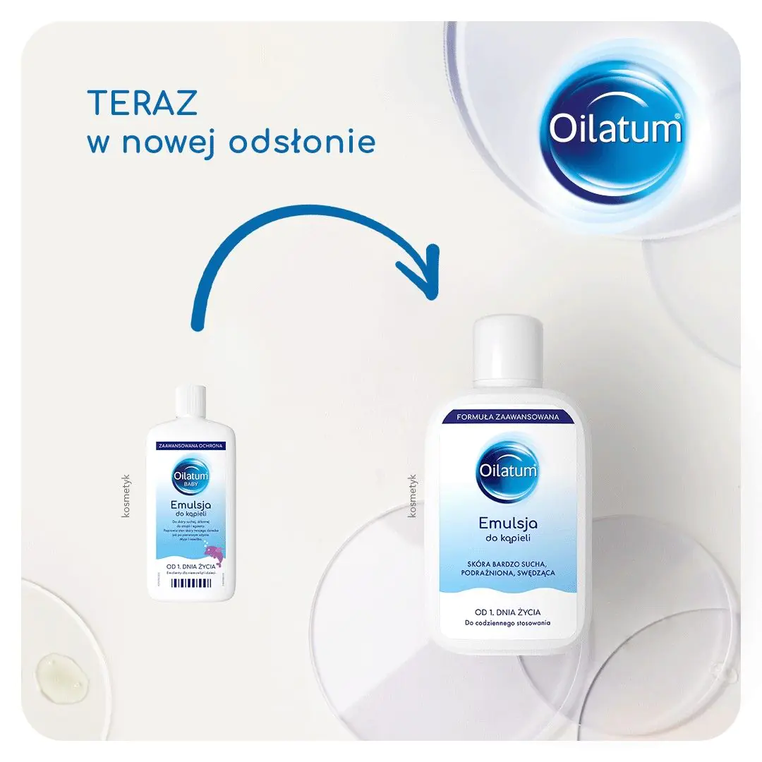 Oilatum Formuła Zaawansowana Emulsja do kąpieli 250ml
