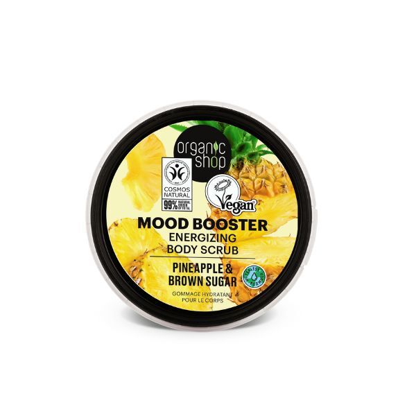 Økologisk Shop Energigivende Body Scrub Ananas & Sukker 250 ml