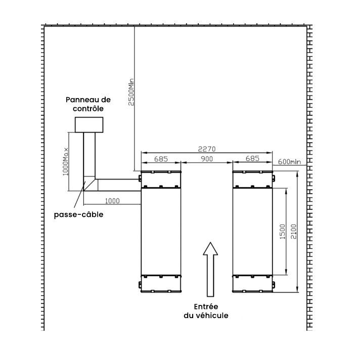 Pont ciseaux élévateur 4 t 1950 mm 3x400 V MW Tools SL405U