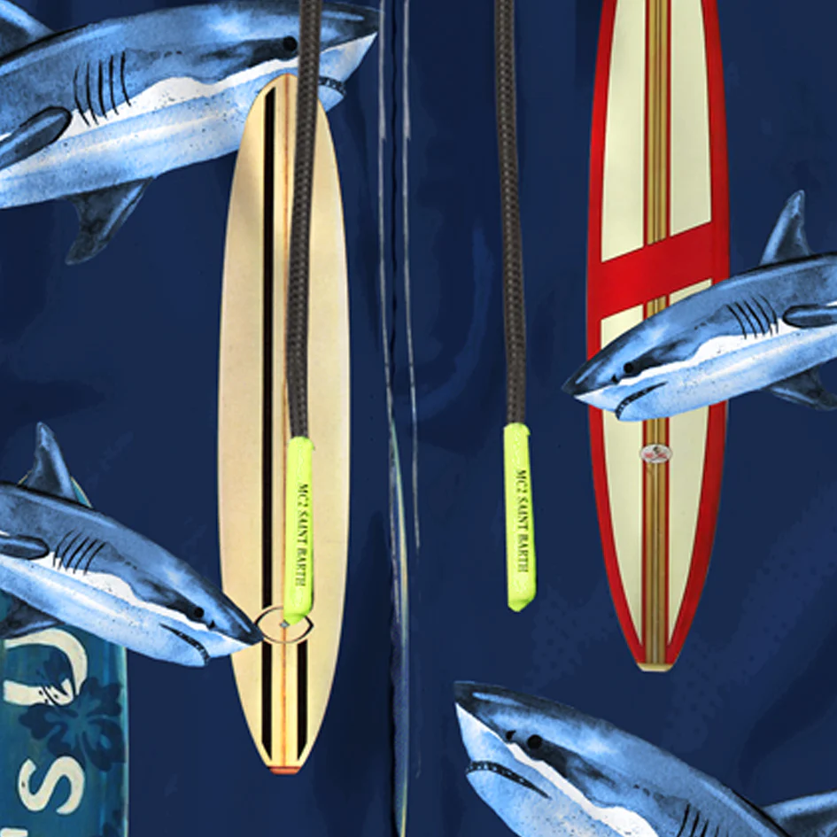 Zwempak voor jongens met surfplankprint