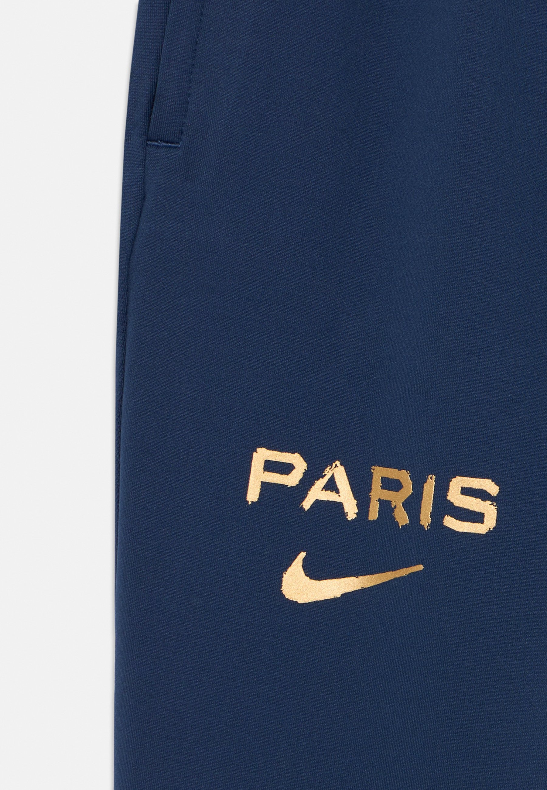 Pantalon de survêtement unisexe Nike Performance PARIS GERMAIN - bleu marine/or métallisé