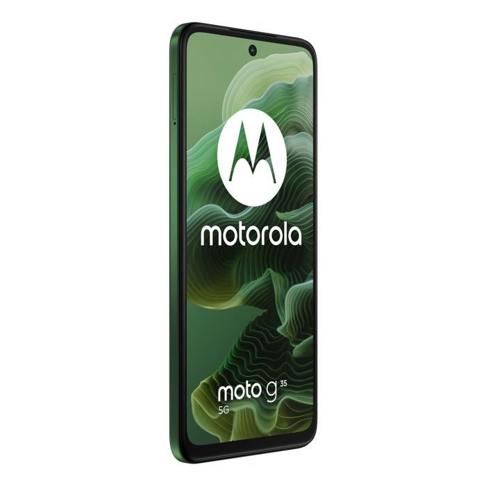 Smartphone - Motorola - Moto G35 - 5G - 4 GB de RAM - 128 GB - Doble SIM - Vert