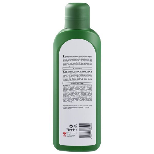 Kruidvat vonios putos su laukinių kaštonų ekstraktu<br>750ml - normaliai odai