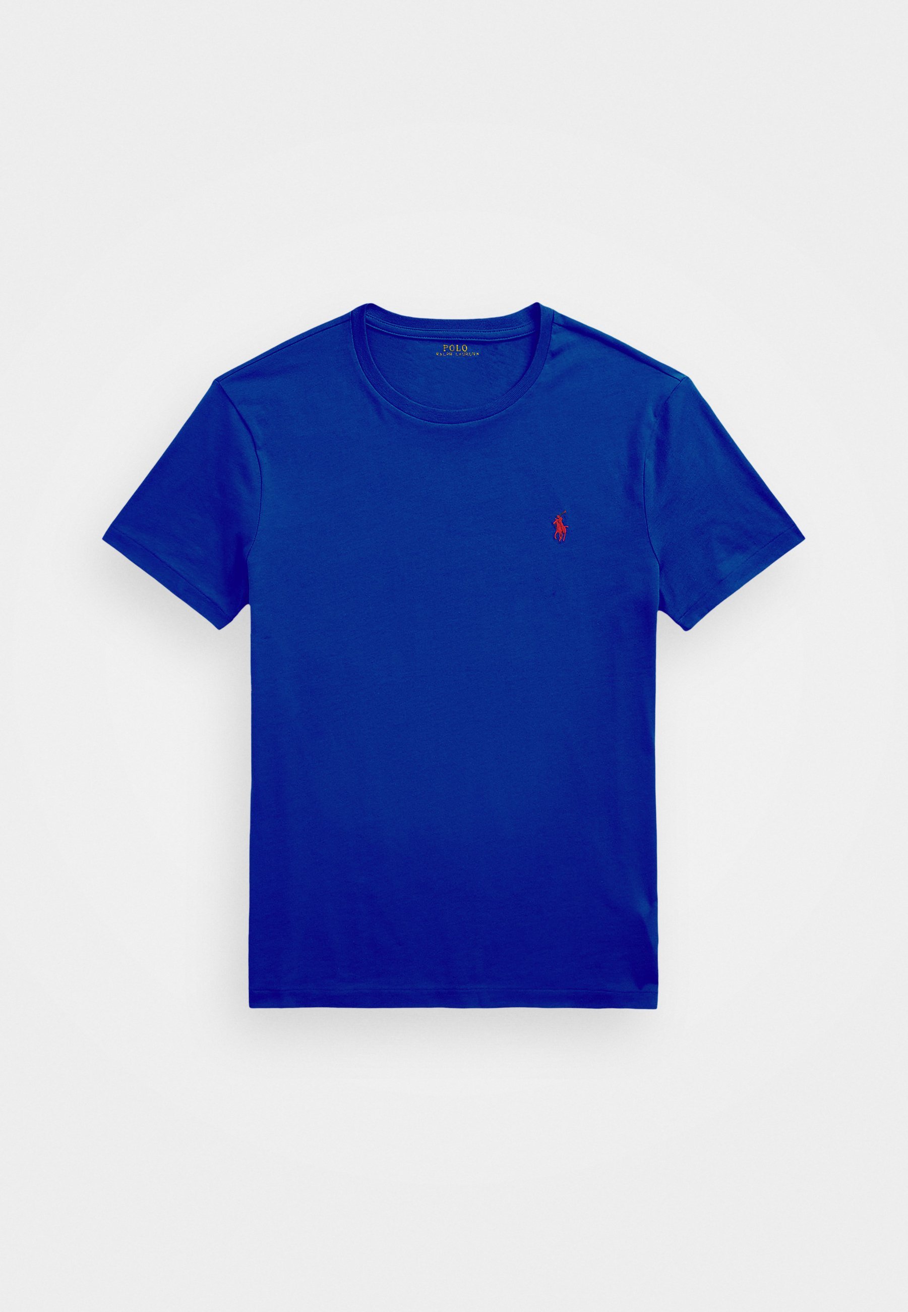 Polo Ralph Lauren CUSTOM SLIM FIT JERSEY CREWNECK T-SHIRT - T-shirt basic - zaffiro stella