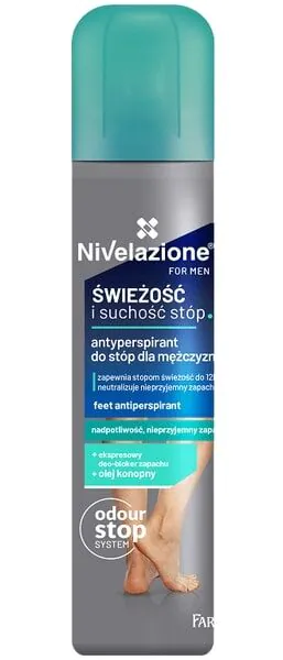 Nivelazione For Men Antyperspirant do stóp spray 180 ml