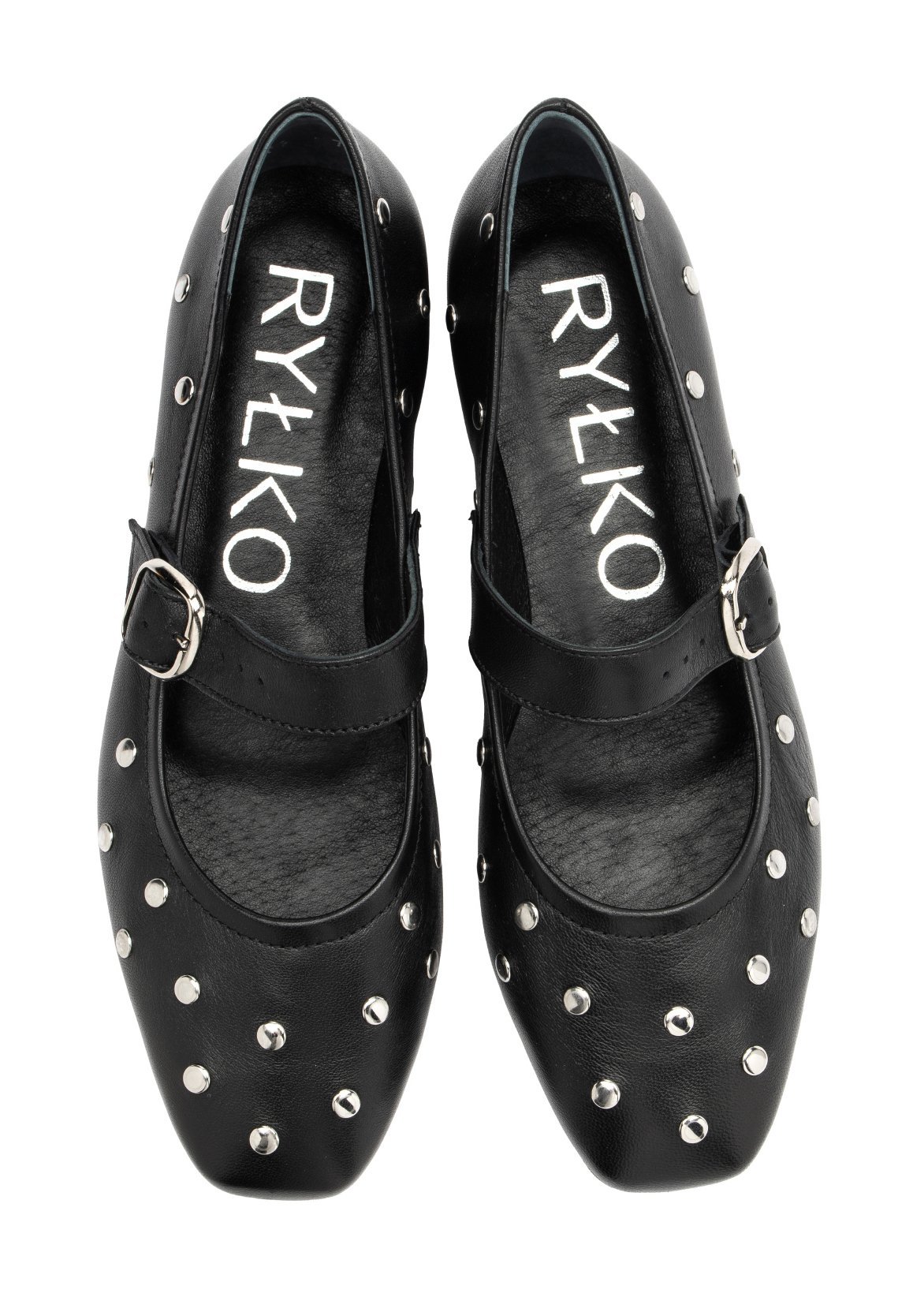 RYŁKO Ballerines à bride cheville - Noir