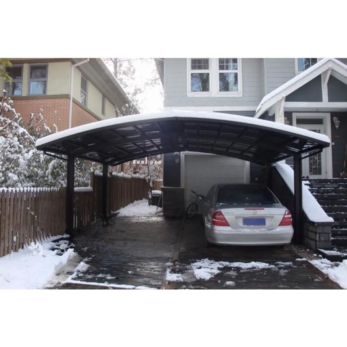 CARPORT ALUMINIUM POUR 2 VOITURES