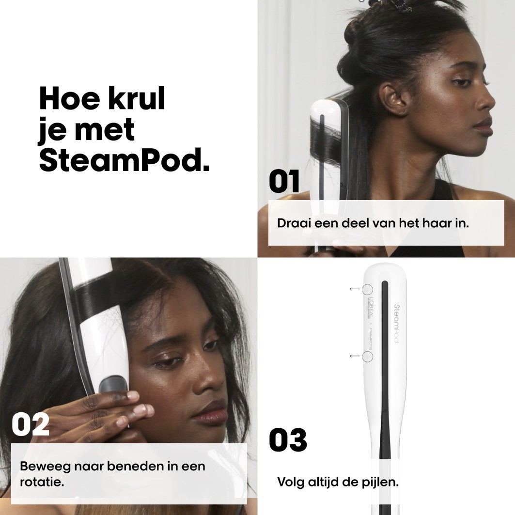 L'Oréal Professionnel SteamPod 3.0 plaukų tiesintuvas – 1 vnt.