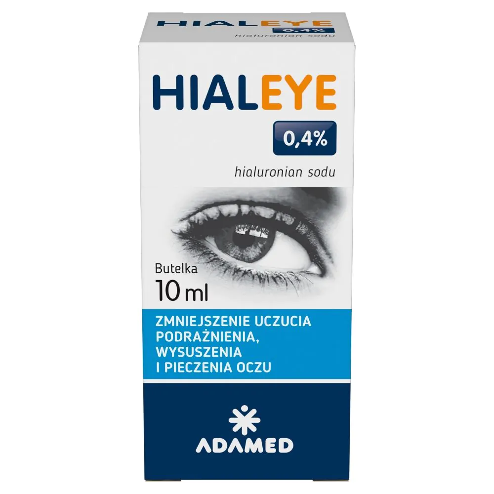 Hialeye 0,4%, Nawilżające krople do oczu