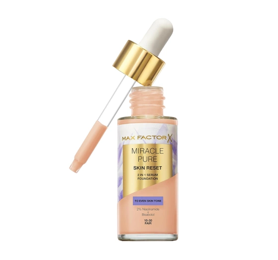 Max Factor Miracle Pure Skin Reset podkład-serum do twarzy 10-30 Fair 30 ml