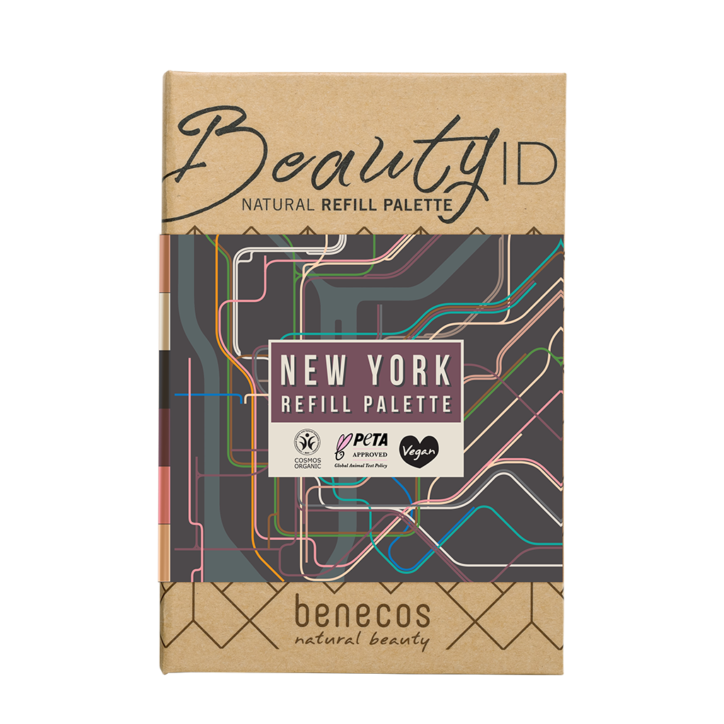 Beauty ID New York Punjiva paleta prirodne šminke Palete za sjenilo i šminku