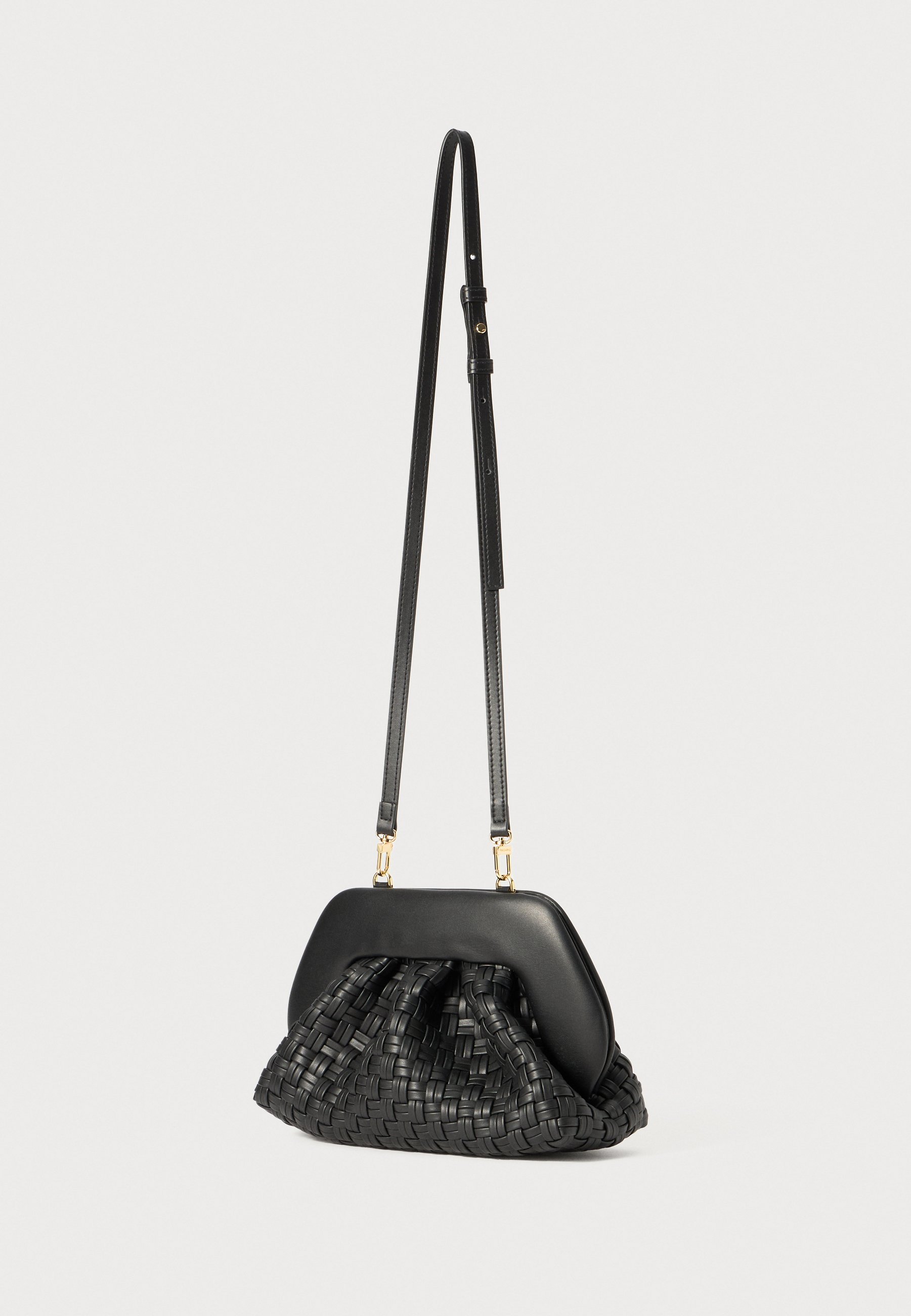 THEMOIRè TIA MICRO WEAVED - Sac bandoulière - noir