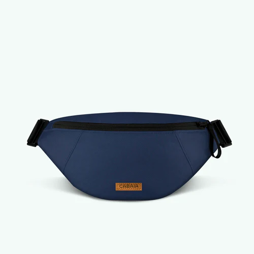Cabaia Kleine marineblaue Antibes-Bauchtasche