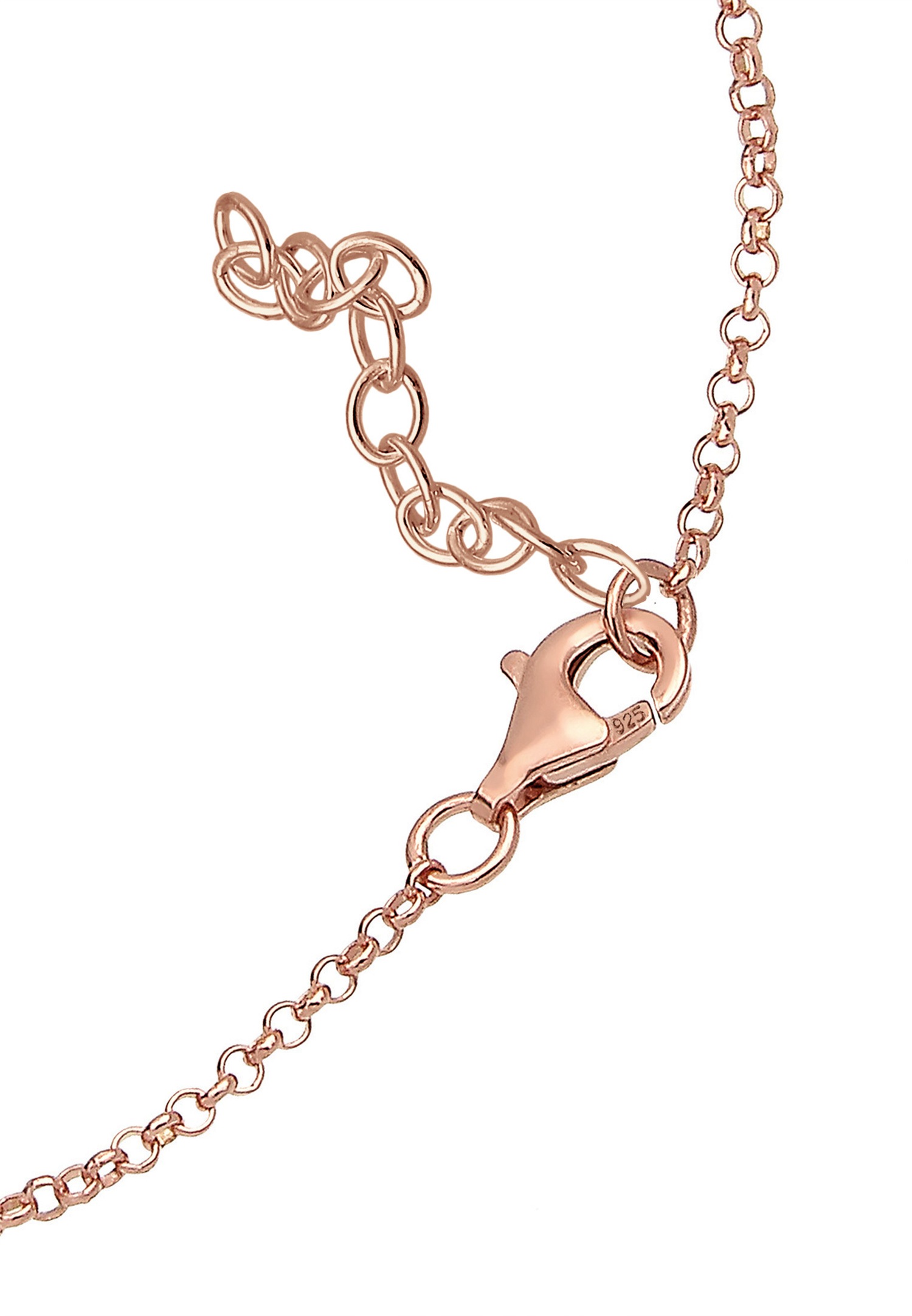 Elli Femmes Trèfle découpé symbole en argent sterling 925