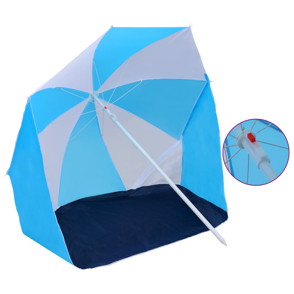  Parasol de plage multicolore Vidaxl