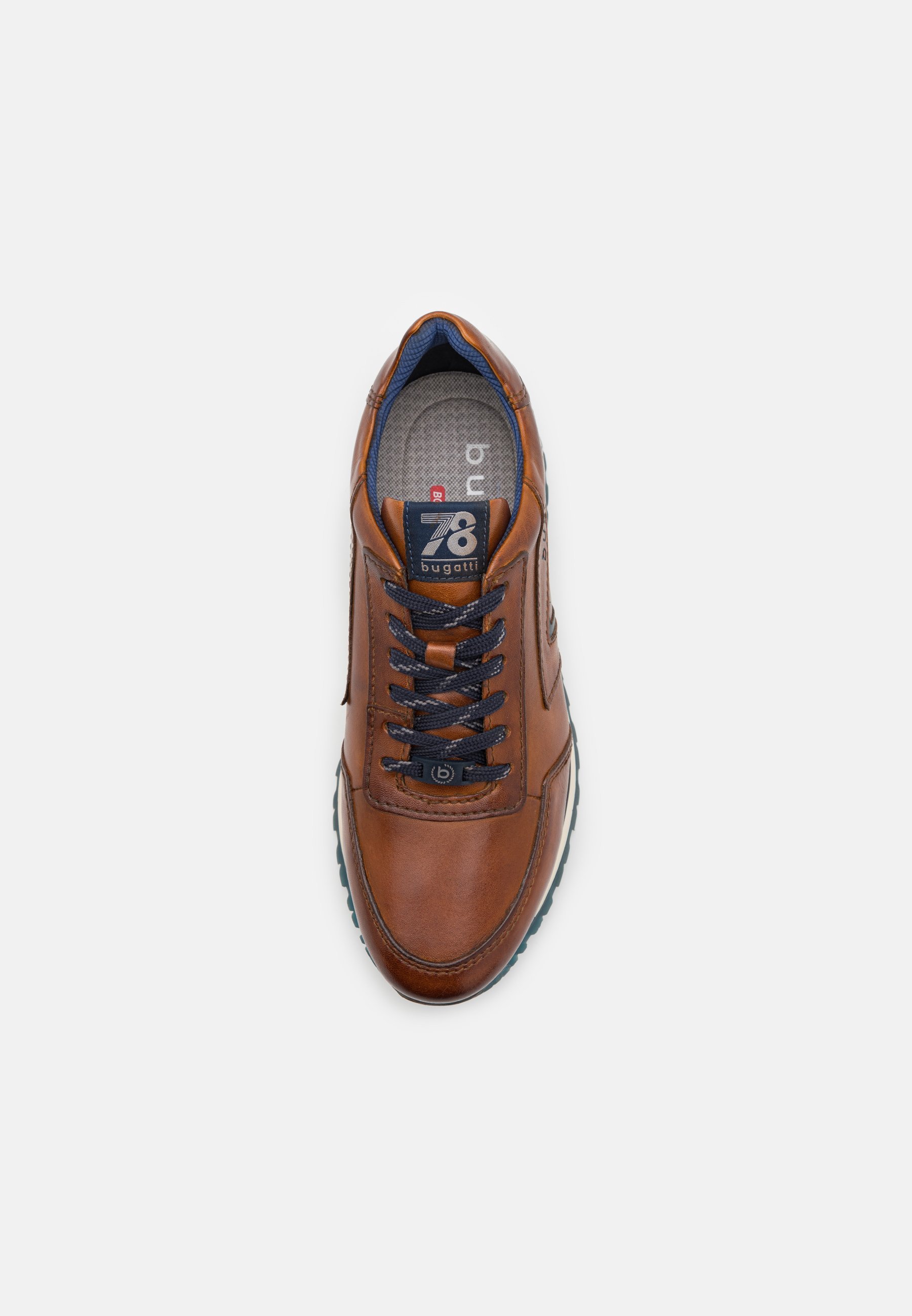Bugatti Trainers - cognac