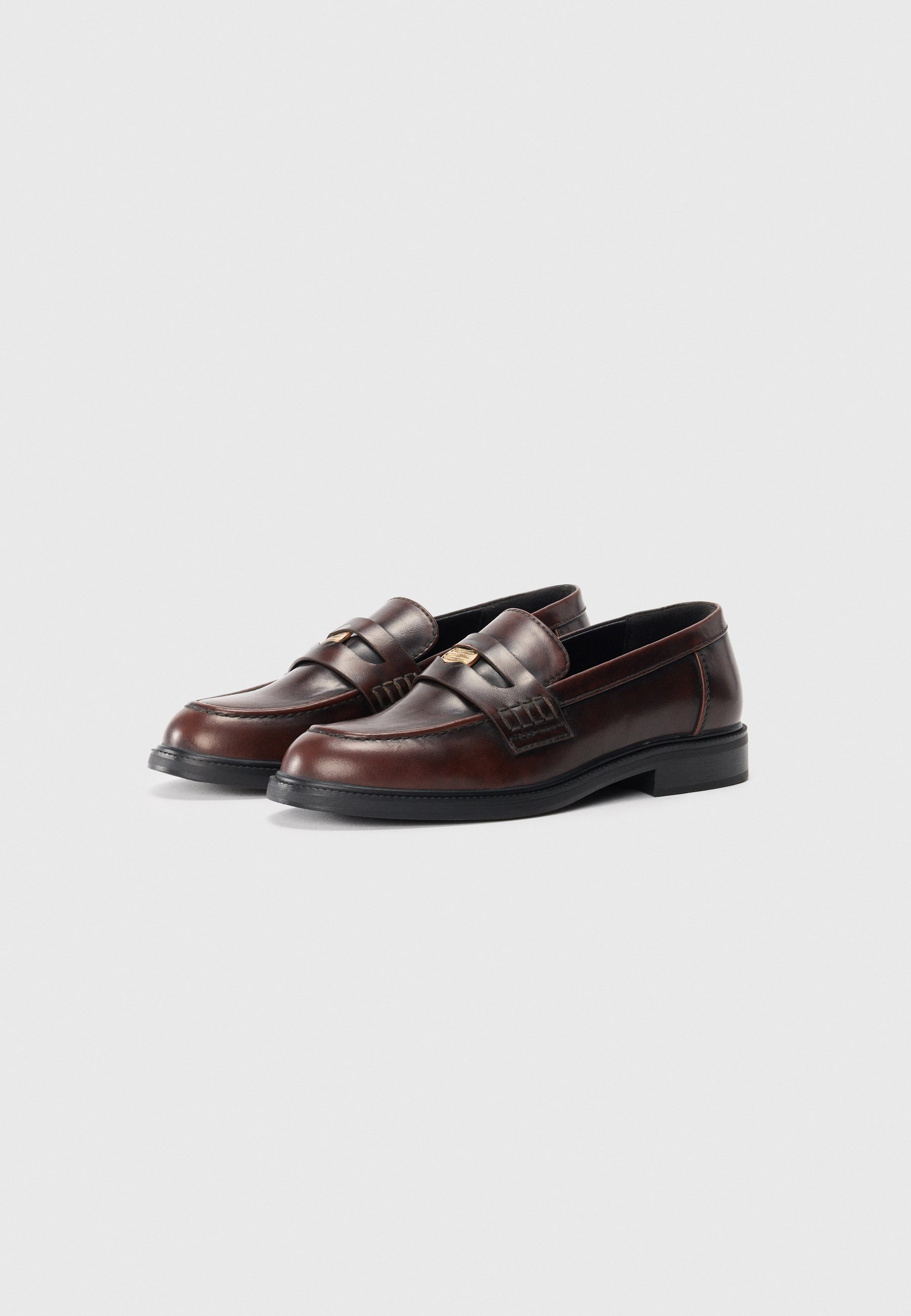ONLY SHOES ONLLUX 12 - Półbuty wsuwane - brązowe