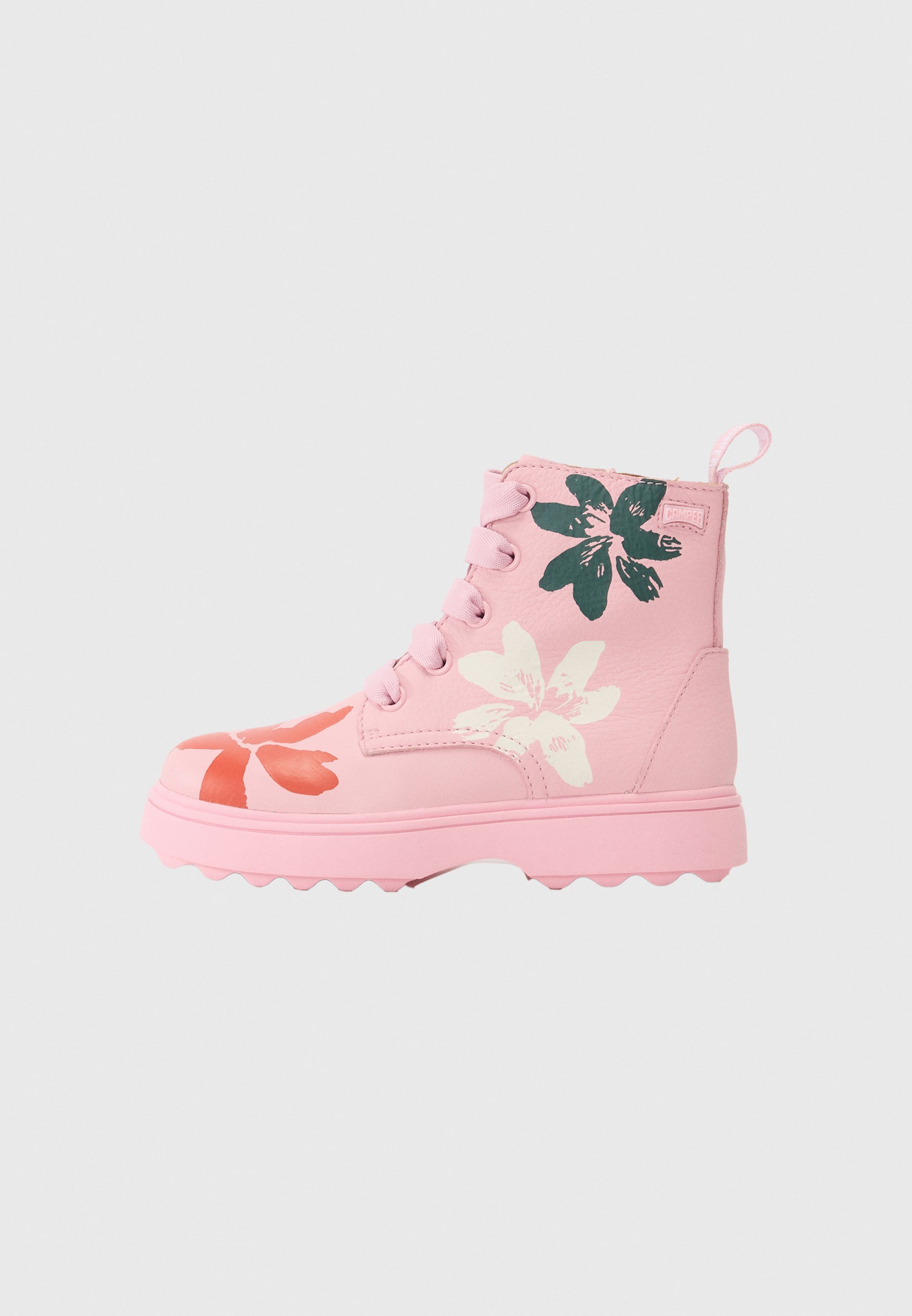 Botas de cano curto Camper Classic - rosa médio