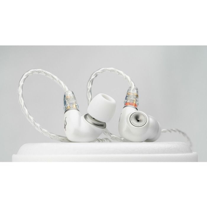 Écouteurs intra-auriculaires Meze Audio ALBA Pearl White USB-C