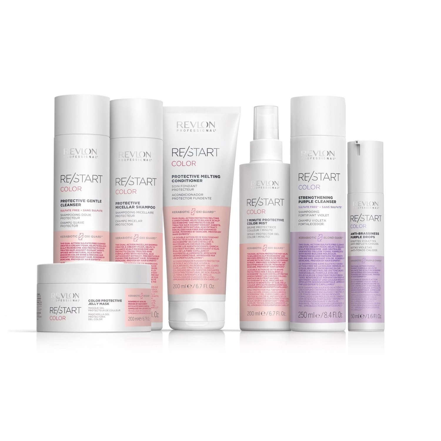Revlon Professional RE/START™ COLOR Shampoing doux sans sulfates protecteur couleur