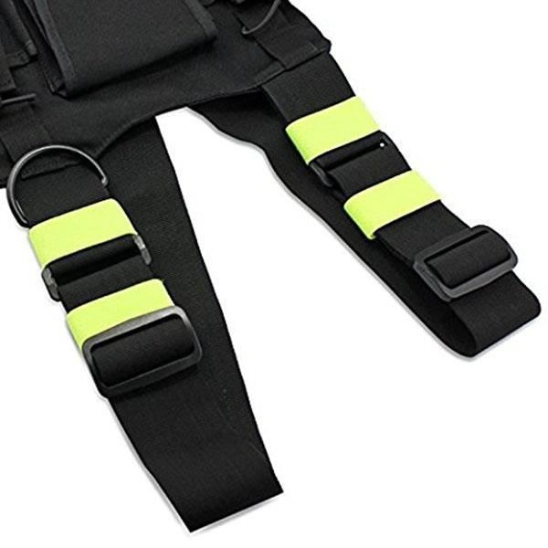 Radios de bolsillo, arnés para radio de pecho, bolsa para la cara del pecho, estuche para chaleco, estuche de transporte para radio bidireccional Talkie