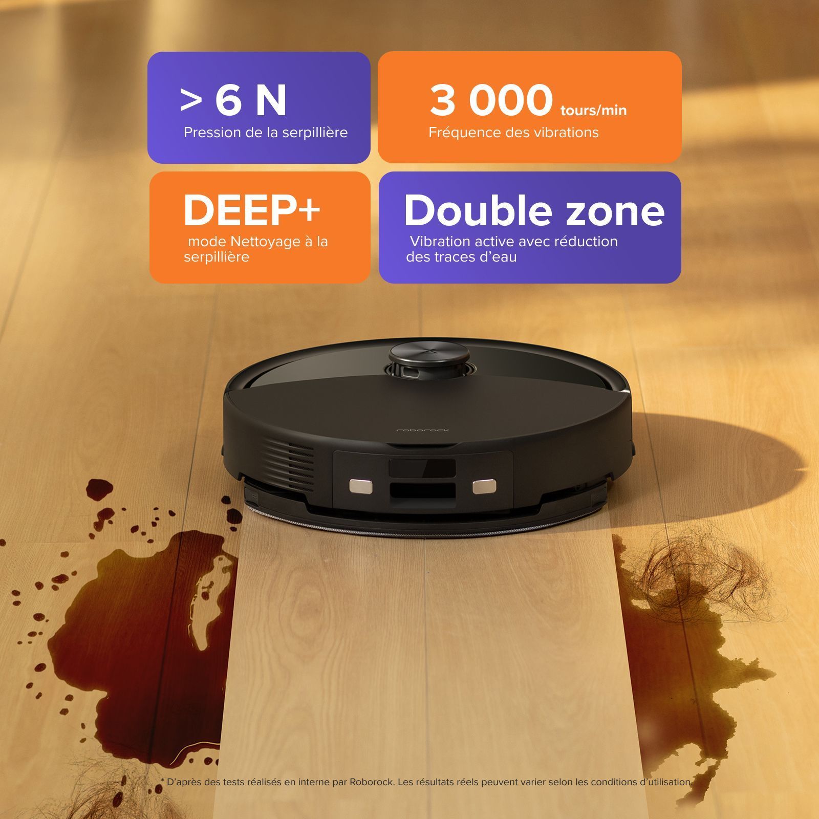 ROBOROCK Q10 VF+ - Robô Aspirador e Mop com Estação de Esvaziamento Automático - Potência de Sucção de 10000 Pa - Autonomia da Bateria de 150 min