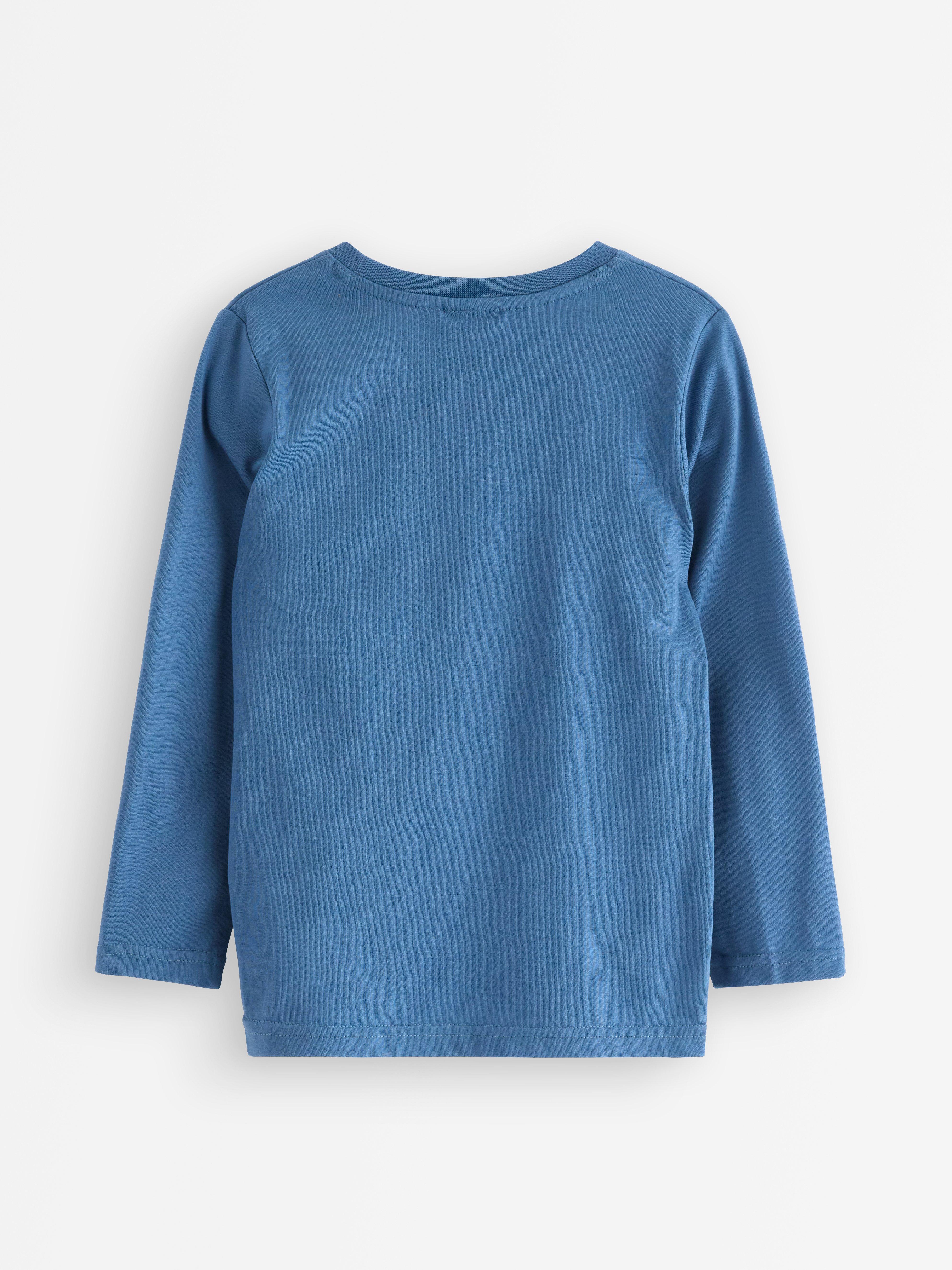 Camiseta de manga larga de Paw Patrol, color azul claro empolvado