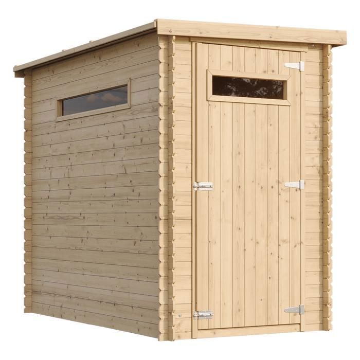 Abri de jardin en bois - AVEC SOL TRAITÉ - Timbela M306A-M306G - Le chalet en bois