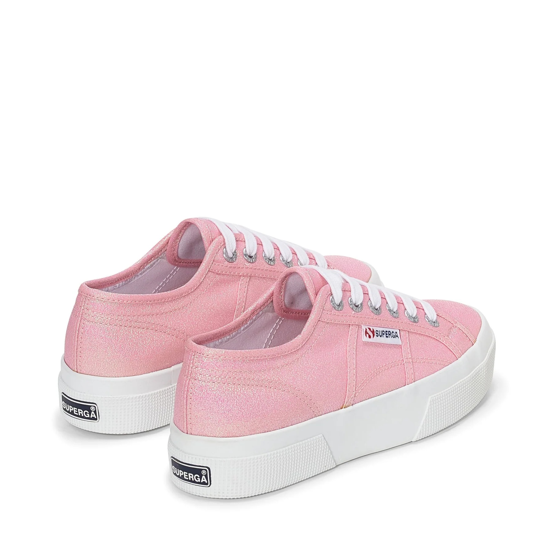 2740 PLATFORM LAME-PINK BEGONIA IRIDESCENT