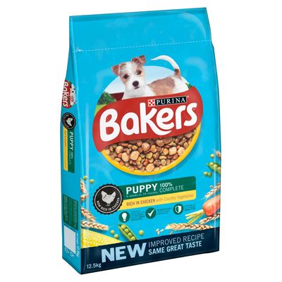 Karma dla szczeniąt Bakers Puppy bogata w kurczaka z warzywami wiejskimi