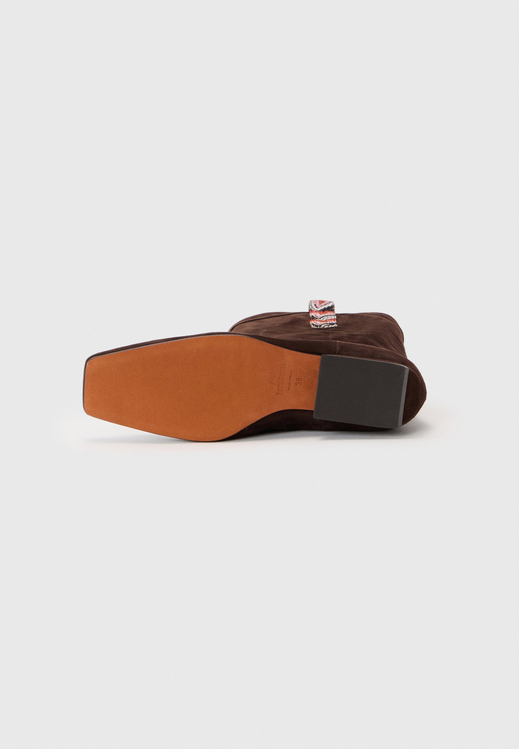 Missoni CLARA - Cowboy-/motorlaarzen - donkerbruin