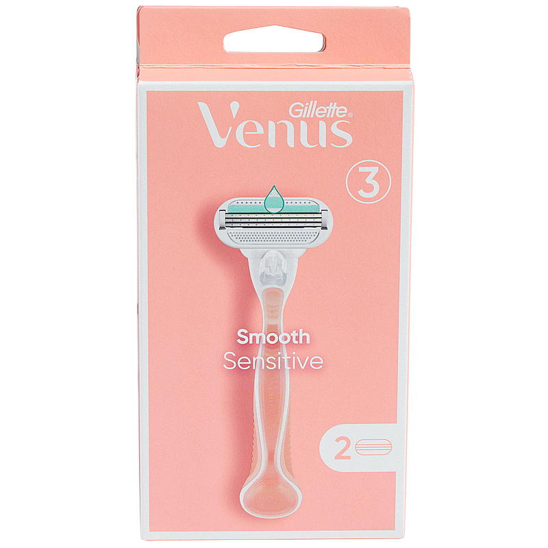 Gillette Venus glatt barberhøvel med sensitiv barberhøvel