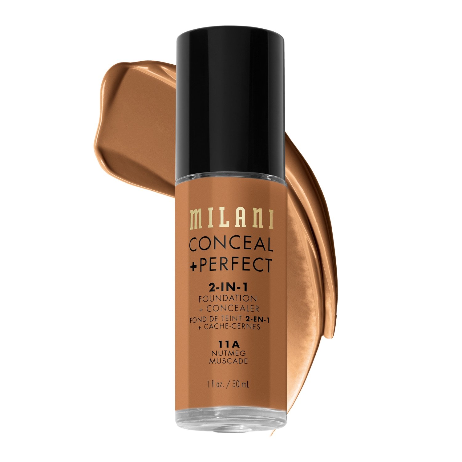 Milani Foundation 2-in-1 korektors + - 30 ml