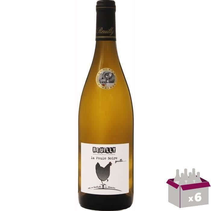 La Poule Noire 2024 Domaine de la Pagerie Reuilly - Vin blanc du Val de Loire x6