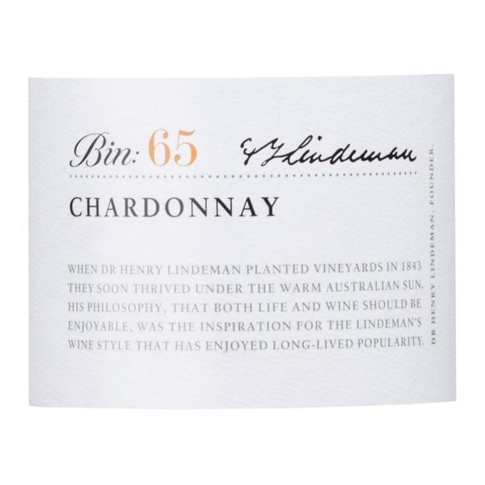 Lindeman's Bin 65 2016 Chardonnay - Vino blanco australiano