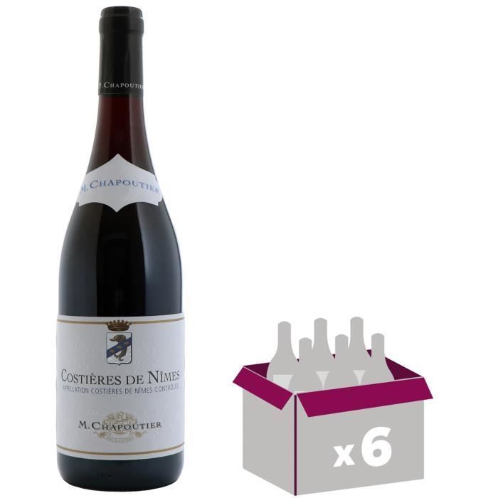 M. Chapoutier 2024 Costières de Nîmes - Rode wijn uit de Rhônevallei x6