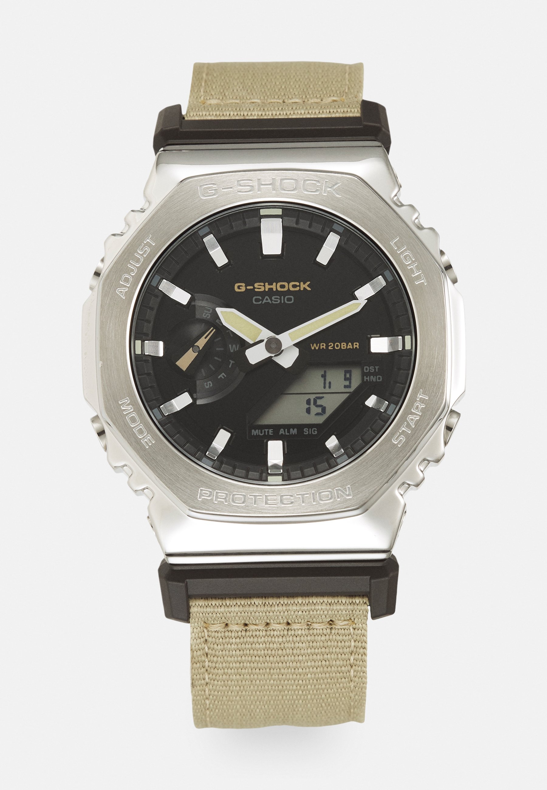 G-SHOCK 2100 UTILITY METAL UNISEX - Horloge - beige