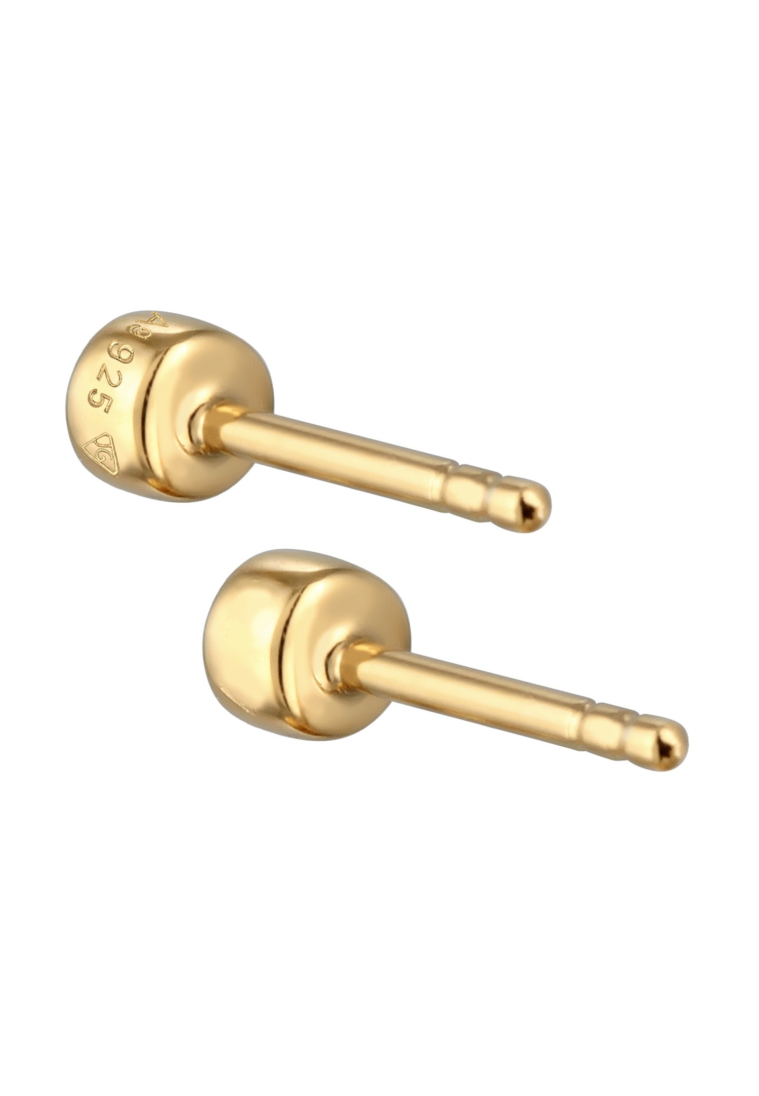 Elli Femmes Clous d'oreilles Basique avec cristaux en Argent Sterling 925