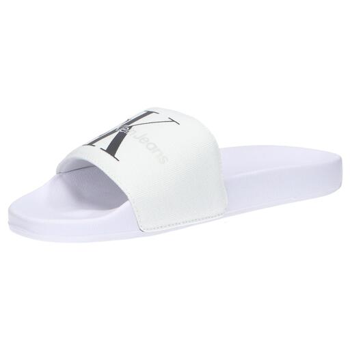 Chanclas Calvin Klein slaidu monogramma