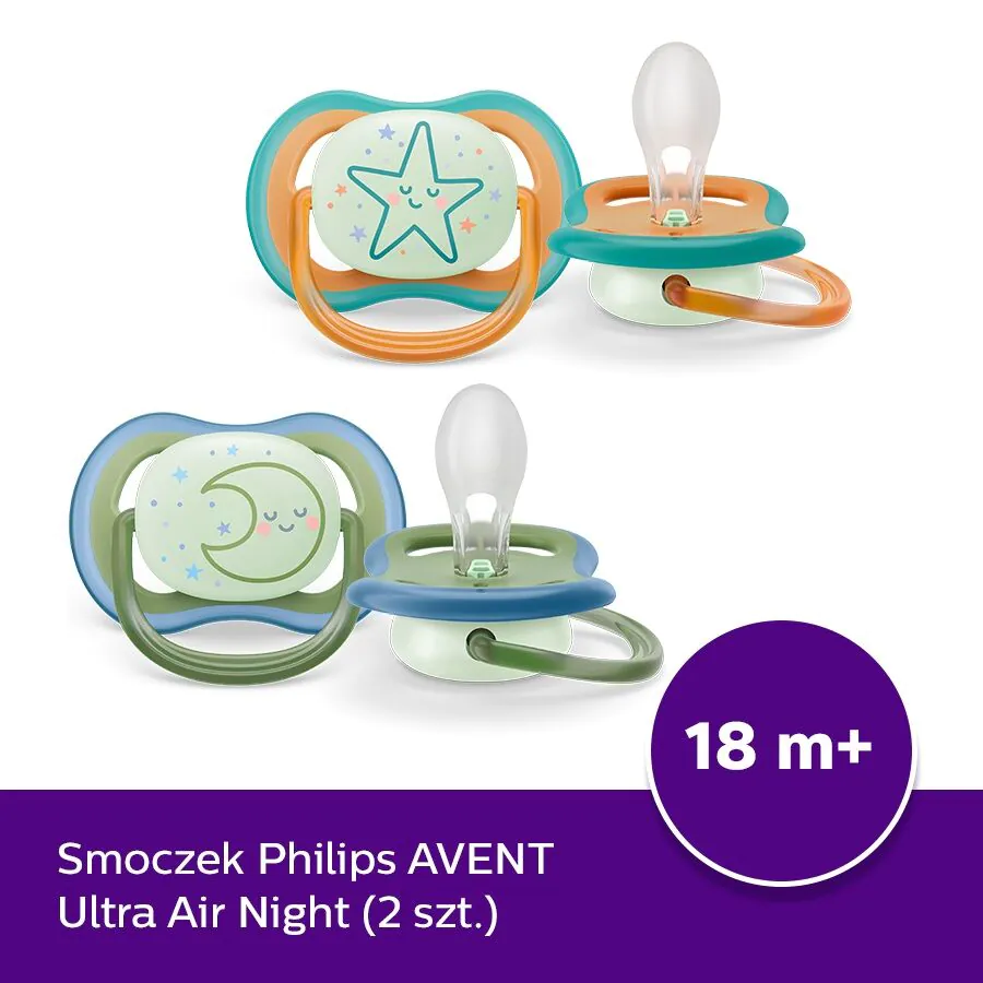 Avent Smoczek Ultra Soft 18m+, neutral