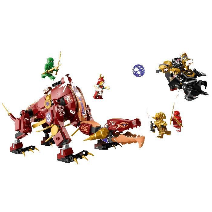 LEGO Ninjago 71793 Heatwave Transforming Lava Dragon Gifts Toys Collectibles 8+