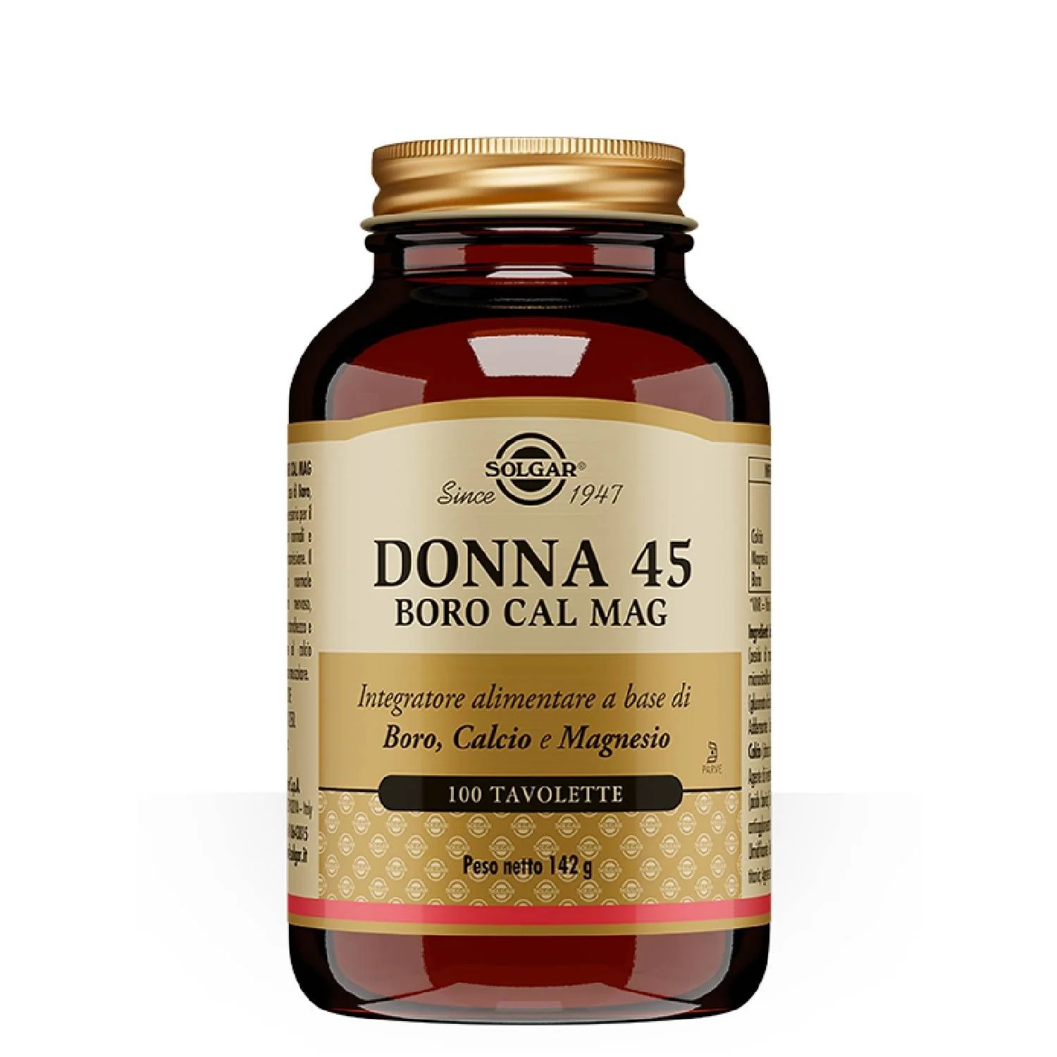 Kehatugi SOLGAR Donna 45 Boro Cal Mag 100Tav