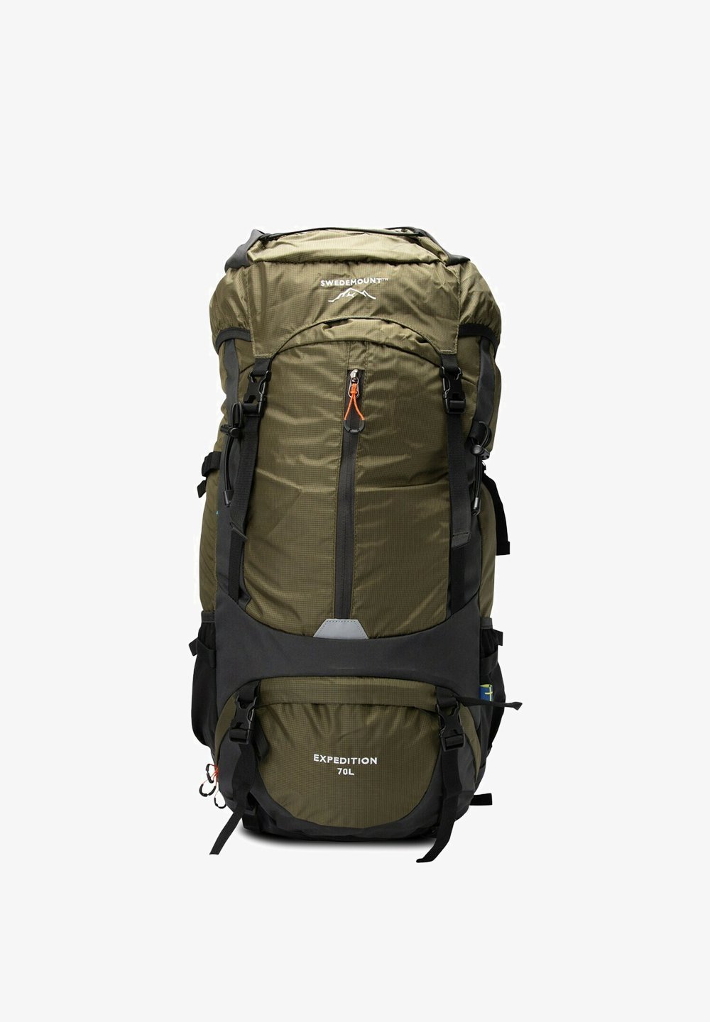 Swedemount EXPEDITION - Pohodniški nahrbtnik - olivno rdeč