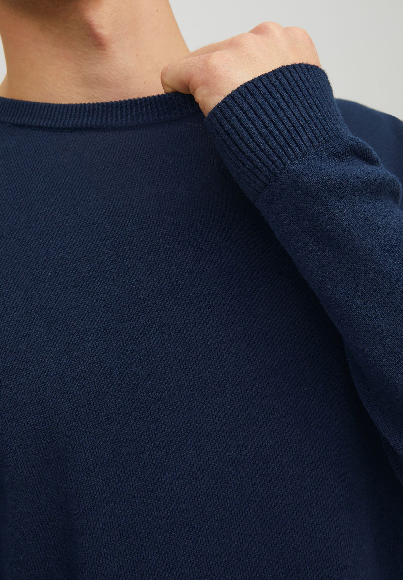 JJEBASIC CREW NECK NOOS - Genser - navy blazerJack & Jones