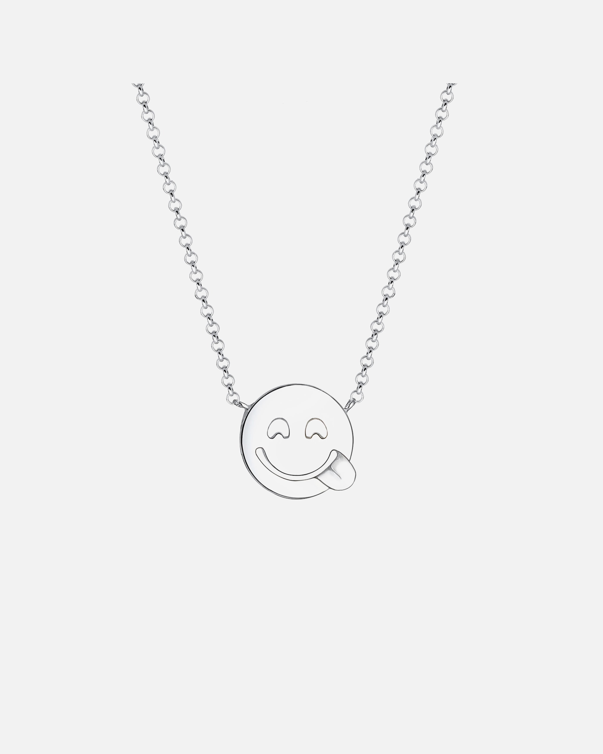 Elli Femme Pendentif avec Smiling face - (925/1000) Argent