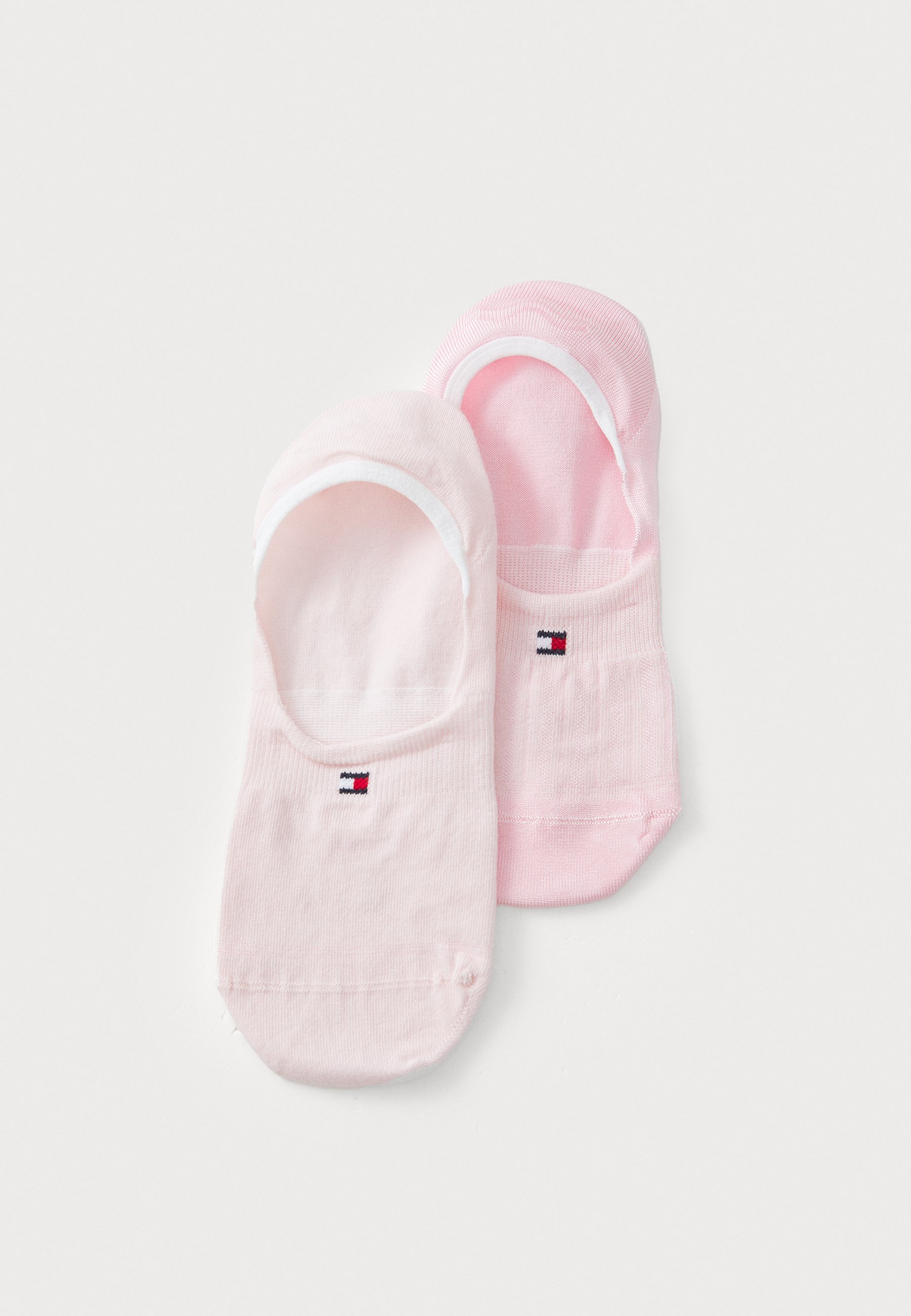 Tommy Hilfiger WOMEN FOOTIE 2-PACK - Sneakersokken - lichtroze