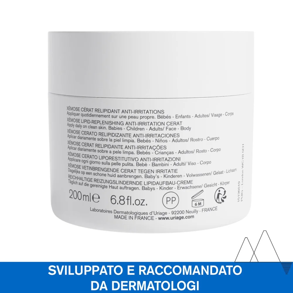 URIAGE Uriage Xèmose Cerato regenererende anti-irritatiecrème 200 ml voor de droge en zeer droge huid